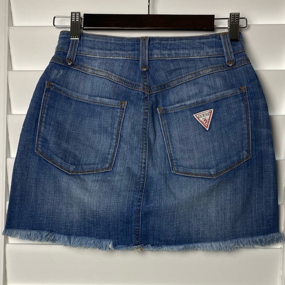 Guess Denim Jean Mini Skirt *Brand New* - Picture 4 of 6